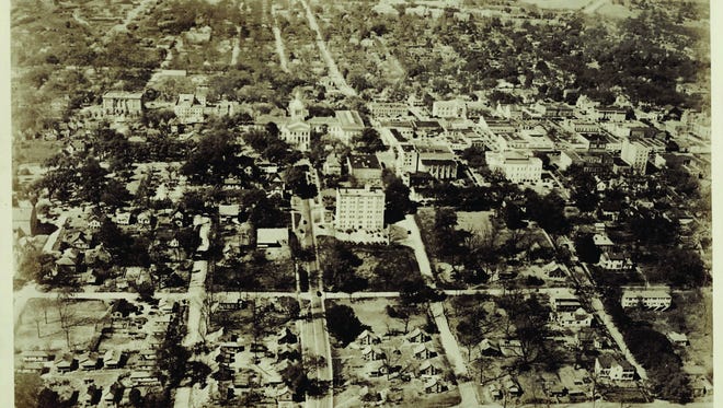 Photo of the previous Smokey Hollow neighborhood in Tallahassee